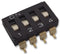 OMRON ELECTRONIC COMPONENTS A6S4101H DIP / SIP Switch, 4 Circuits, SPST, SMD, DIP Unsealed, 24 VDC