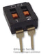 OMRON ELECTRONIC COMPONENTS A6T2101 DIP / SIP Switch, 2 Circuits, SPST, Through Hole, A6T / A6S Series, DIP Unsealed, 24 VDC