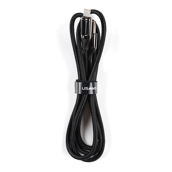 SparkFun Fast Charging USB A to C Cable with LCD - 4ft (6A)