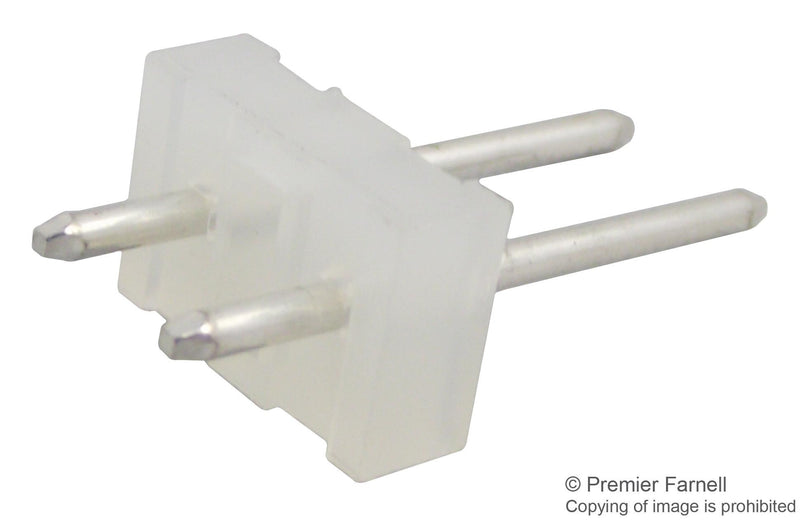 MOLEX 10-08-1021 Wire-To-Board Connector, 5.08 mm, 2 Contacts, Header, KK 3003 Series, Through Hole, 1 Rows