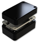 Deltron Enclosures 487-130806E-68 Metal Enclosure Heavy Duty Diecast IP68 Small Aluminium 60 mm 80 130