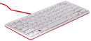 RASPBERRY-PI RPI-KEYB (UK)-RED/WHITE Development Kit Accessory Official Raspberry Pi Keyboard Red/White UK Layout Wired