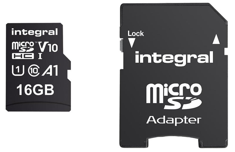 Integral INMSDH16G-100V10 INMSDH16G-100V10 Flash Memory Card Microsdhc UHS-1 Class 10 16 GB