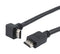 L-COM HD21PRAU-MM-BLK-05M Hdmi 2.1 Cable M/RA-UP-M PVC BLK 0.5M 52AK0488 New