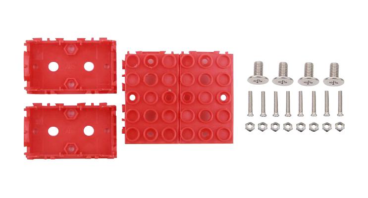 Seeed Studio 110070024 Red Wrapper &nbsp;1x2 4/Pack Grove Modules