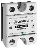 Crouzet Automation 84137011N Solid State Relay 25 A 280 VAC Panel Mount Screw Zero Crossing