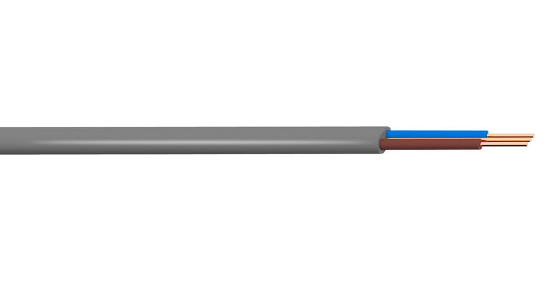 Multicomp PRO PP002165 PP002165 Multicore Cable 6242Y Per Metre Unscreened 2 Core 2.5 mm&Acirc;&sup2;