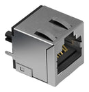 Wurth Elektronik 615008160521 615008160521 Modular Connector RJ45 Jack 1 x (Port) 8P8C Through Hole Mount