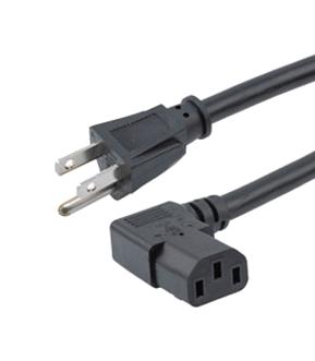 L-COM N515P-C13L-15-6F Power Cord N5-15P-R/A IEC C13 6 15A New