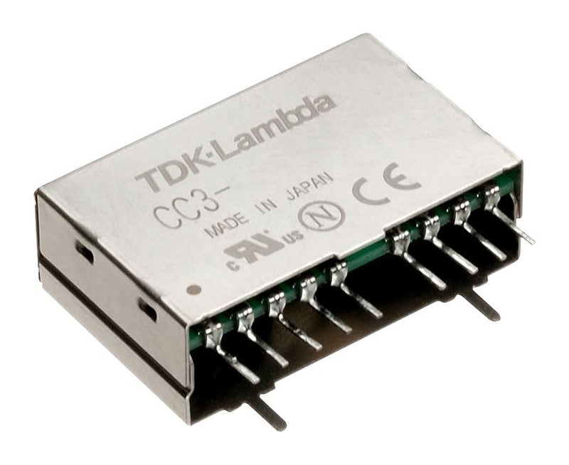 TDK-LAMBDA CC-3-2412DF-E Isolated Board Mount DC/DC Converter ITE 2 Output 3 W 12 V 125 mA -12 New