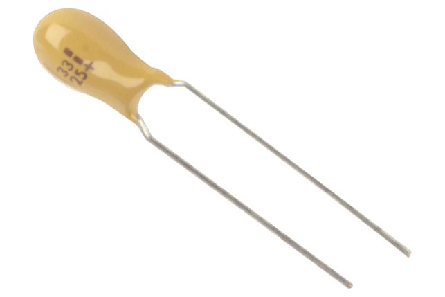 Multicomp PRO MCCB1C156M2CCB MCCB1C156M2CCB Tantalum Capacitor Epoxy-Coated 15 &Acirc;&micro;F 16 V &Acirc;&plusmn; 20% Radial Leaded 5.1 mm 3.7 ohm