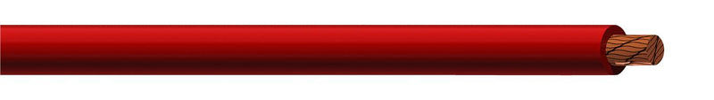 Staubli 61.7612-100-22 Wire Silicone Red 9 AWG 6 mm&sup2; 32.8 ft 10 m