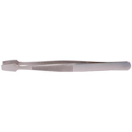 Duratool JS-115TW 5&quot; Chip Tweezers With 1/4&quot; Wide Tip