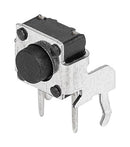 Schurter 1301.9503 Tactile Switch LPV Series Side Actuated Through Hole Round Button 160 gf 50mA at 12VDC