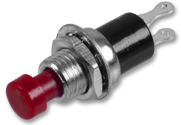 Multicomp MCPS29C-3 Pushbutton Switch Push On-Push Off Spst 250 V 500 mA Solder Lug