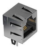 Wurth Elektronik 615008160221 615008160221 Modular Connector RJ45 Jack 1 x (Port) 8P8C Through Hole Mount