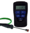 TME CLEGK1 CLEGK1 Temperature Test Kit MM2008 Digital Thermometer Budget K Type Dual Surface/Immersion Probe New