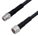 L-COM LCCA30193-FT4 RF Coax Cable N JACK-N Plug 4FT