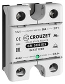 Crouzet Automation 84137120N Solid State Relay 50 A 660 VAC Panel Mount Screw Zero Crossing