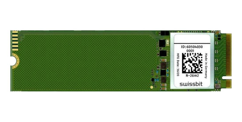 Swissbit SFPC080GM1EC4TO-I-6F-51P-STD SFPC080GM1EC4TO-I-6F-51P-STD SSD Internal M.2 2280 Pcie 80 GB Pslc Nand AES 256-bit