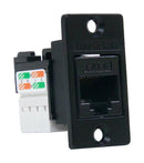 SWITCHCRAFT/CONXALL NHRJ45D6IDCB Modular Connector RJ45 Jack 1 x (Port) 8P8C Cat6 Panel Mount