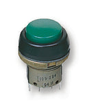 ITW SWITCHES 76-9420/439088G Pushbutton Switch, Off-On, SPST-1NO / 1NC, 250 V, 10 A, Quick Connect, Solder