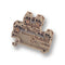 Weidmuller 059016 DK4Q/35 059016 DK4Q/35 DIN Rail Mount Terminal Block 4 Ways 26 AWG 10 6 mm&Acirc;&sup2; Screw 27 A