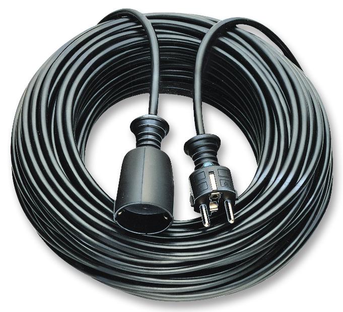 Brennenstuhl 1165440 1165440 Extension Lead Schuko Black 5M