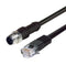 L-COM M12RJ454D-5 Sensor Cable M12 Plug RJ45 4 Positions 5 m 16.4 ft New