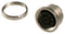 Binder 09 0174 00 08 09 08 Circular Connector 723 Series Panel Mount Receptacle 8 Contacts Solder Socket Brass Body