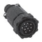 SWITCHCRAFT/CONXALL 13280-18PG-326 13280-18PG-326 Circular Conn Plug 18POS Crimp Cable