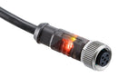 Amphenol LTW LM12A-05BFFM-SL8B05 Cable Assy 5P M12 RCPT-FREE END 16.4FT New