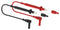Tenma 72-14282 Test Lead Set Tip Probe 4mm Right Angle Banana Plug Shrouded 1 kV 20 A Black Red