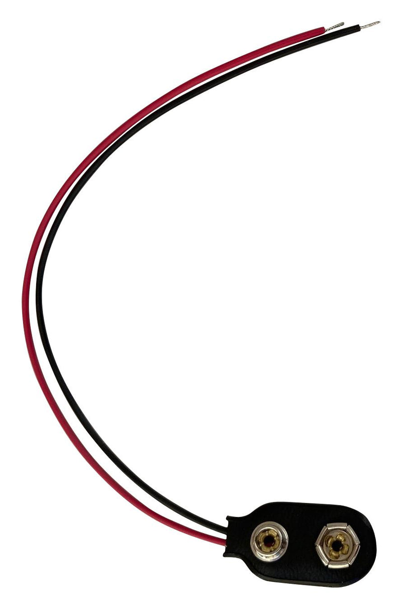 Multicomp PRO MP006237 MP006237 Battery Contact PP3 Copper 6" Wire Lead