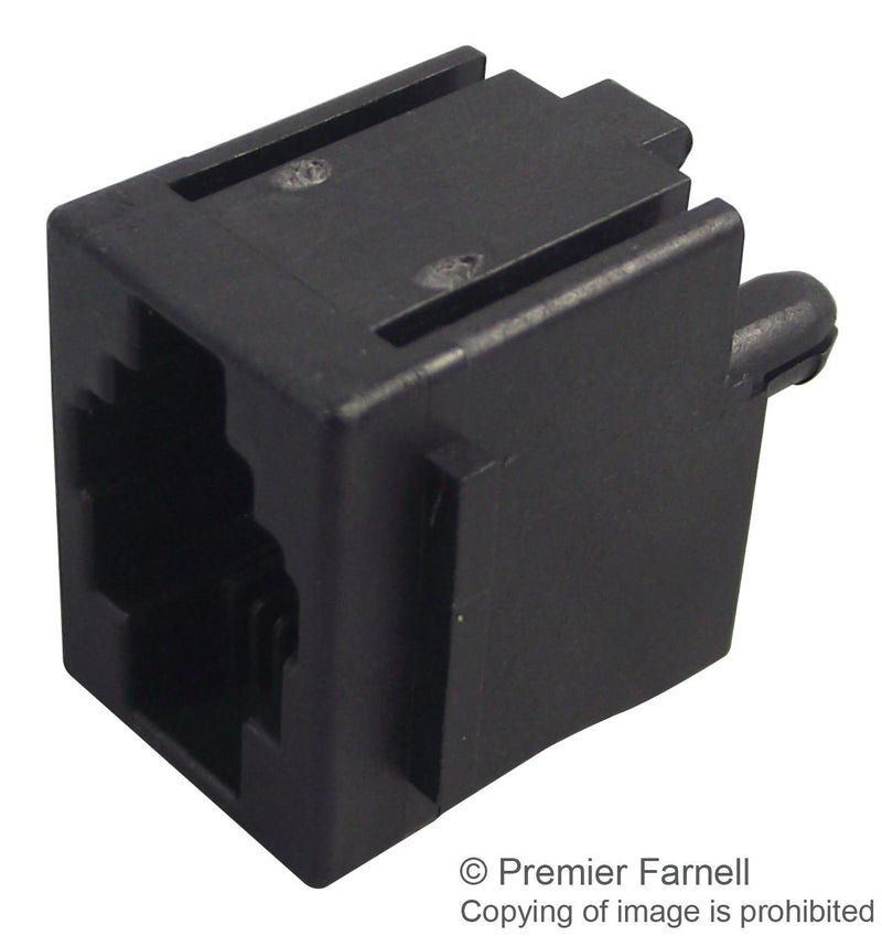 AMP - TE Connectivity 5520257-2 5520257-2 Modular Connector RJ22 Jack 1 x (Port) 4P4C Cat3 Through Hole Mount