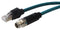 Bulgin PXPTPU12FIM08XRJ020PU Sensor Cable Cat6a M12 Straight 8 Position Plug RJ45 2 m 6.6 ft Buccaneer Series