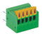 MULTICOMP MC000004 Wire-To-Board Terminal Block, 2.54 mm, 5 Ways, 26 AWG, 20 AWG, Push In