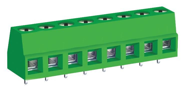 MULTICOMP MC000032 Wire-To-Board Terminal Block, 5 mm, 10 Ways, 26 AWG, 12 AWG, Screw