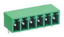 MULTICOMP MC000132 Terminal Block, Header, 3.81 mm, 6 Ways, 12 A, 300 V, Through Hole Right Angle