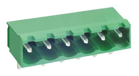 MULTICOMP MC000211 Terminal Block, Header, 5.08 mm, 5 Ways, 16 A, 300 V, Through Hole Right Angle