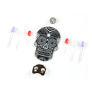SparkFun Day of the Geek - Soldering Badge Kit (Black with White Silk Screen)
