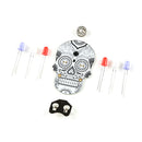 SparkFun Day of the Geek - Soldering Badge Kit (White with Black Silk Screen)