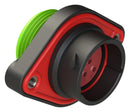 Amphenol SINE/TUCHEL AHDP02-18-08PN-WTA Circular Connector IP67 IP69K DuraMate&acirc;�&cent; Ahdp Wide Thread Adapter Series Panel Mount Receptacle New
