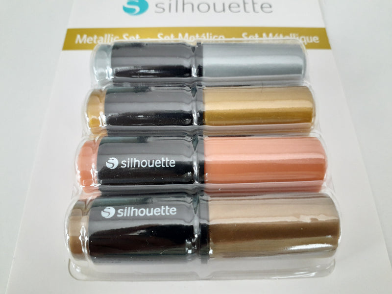 silhouette Sketch Pen Metallic Pack (4 Pens)