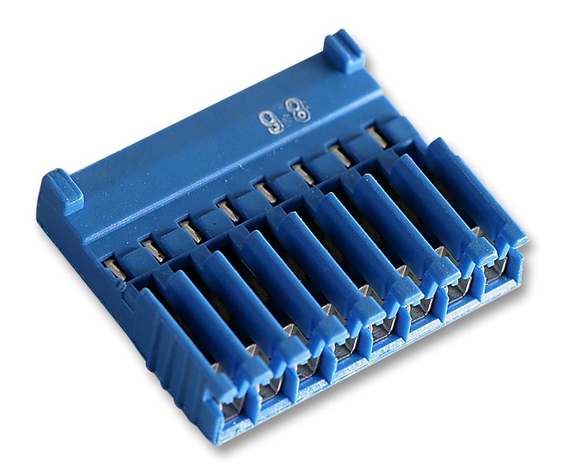 AMP - TE Connectivity 281786-8 281786-8 IDC Connector Receptacle Female 2.54 mm 1 Row 8 Contacts Cable Mount