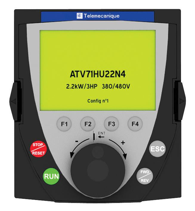 SCHNEIDER ELECTRIC VW3A1101 GRAPHIC TERMINAL, REMOTE, 8 LINES