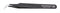 Wiha 32335 Tweezer ESD Precision Curved Pointed Stainless Steel 120 mm Overall Length