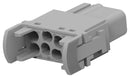 TE Connectivity T2111082201-007 Heavy Duty Connector Insert HMN Series 8 Contacts Receptacle