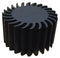 FISCHER ELEKTRONIK SK584 60 SA LED Heat Sink, Black Anodized, Round, IC Design LEDs, Aluminium, 2 &deg;C/W, 60 mm, 105 mm