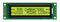 MIDAS MC22005A6WK-SPTLY-V2 Alphanumeric LCD, 20 x 2, Black on Yellow / Green, 5V, Parallel, English, Euro, Transflective